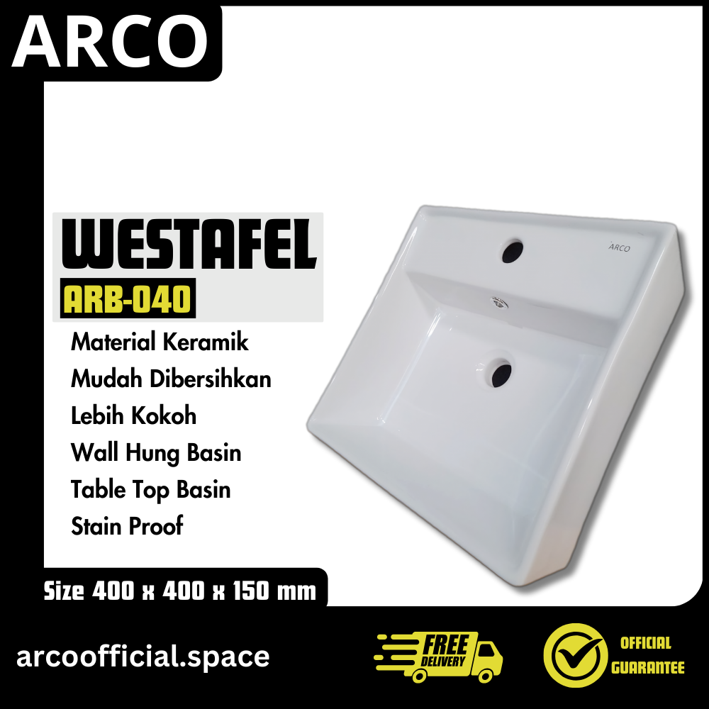 ARCO Wastafel ARB-040